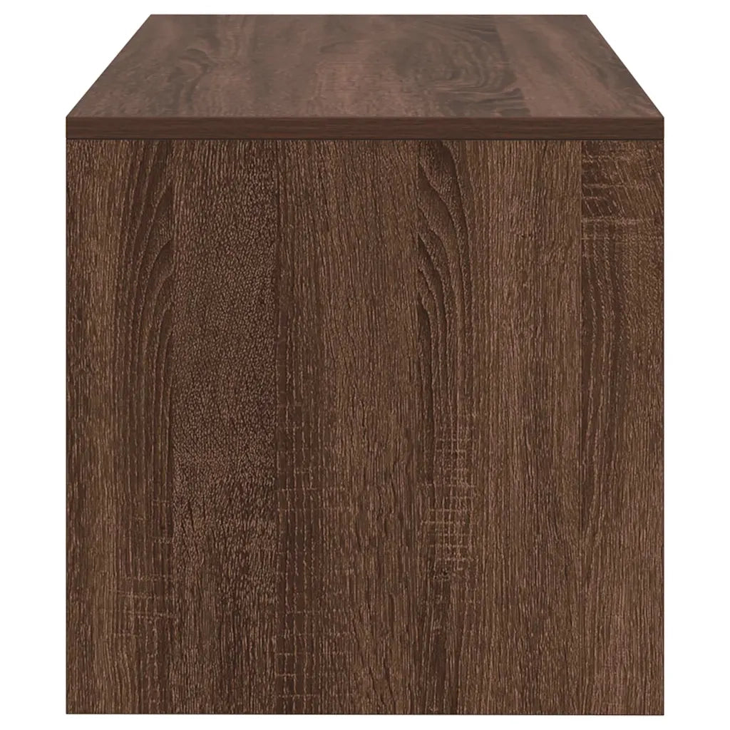 vidaXL Mobile Porta TV Rovere Marrone 60x40x40 cm Legno Multistrato