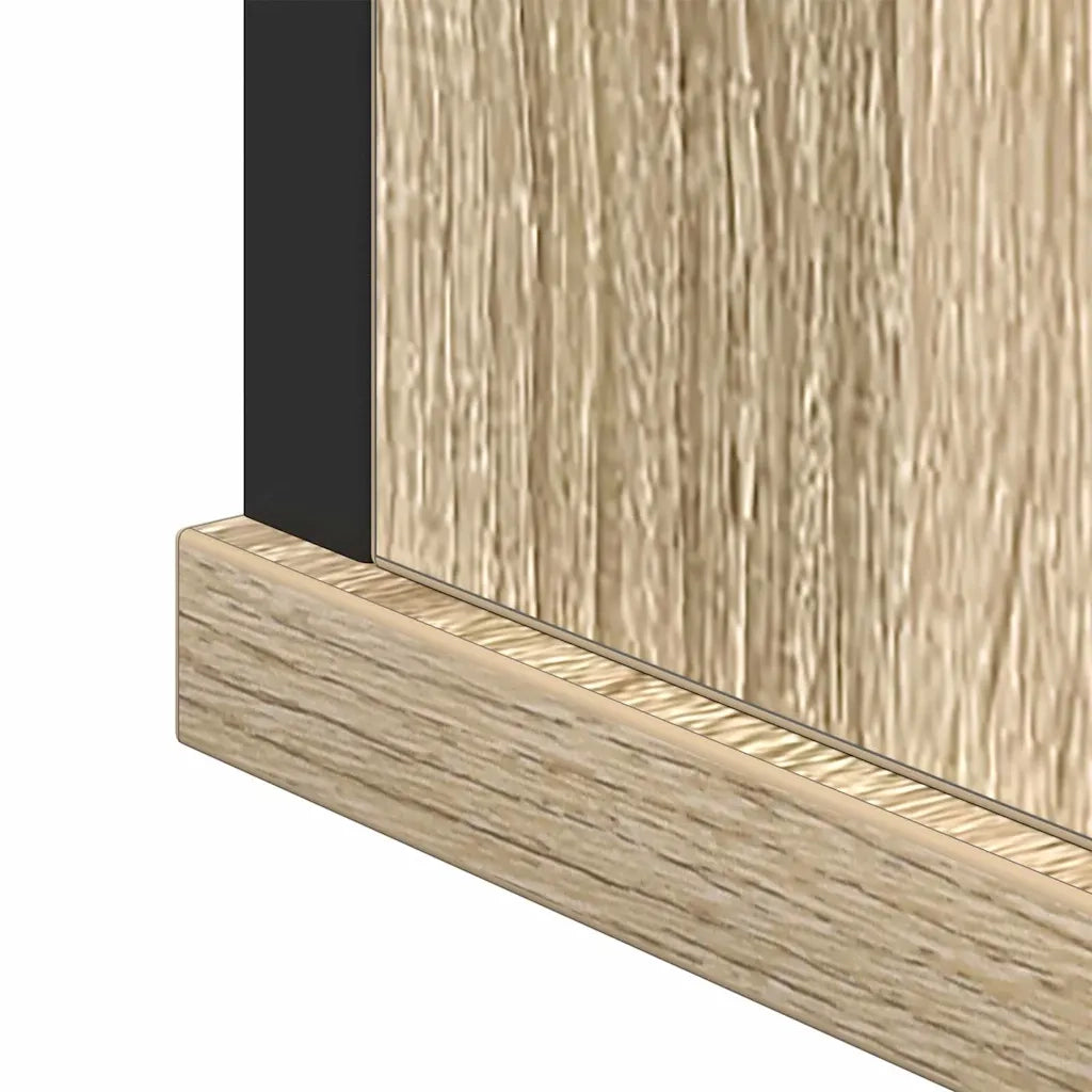 Set di mobili per il bagno 3 pcs Marrone Legno multistrato 3345149