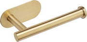 Sostegno per Cartucce da Bagno - Supporto per Carte da Bagno Autoadesivo - Ospitare nella Stanza da Bagno - Montaggio Senza Martellate - 20 x 15 cm - Oro