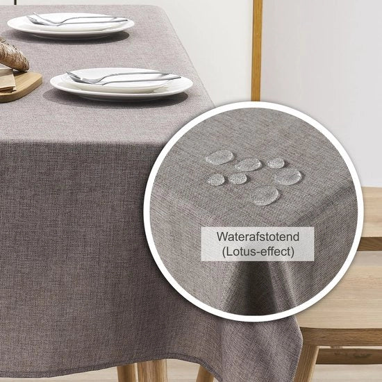 Tavolo all'aperto - Tavolo da giardino - Tavolo per esterno - Tavolo per esterno - 90x90 cm - Tessuto in PVC di alta qualità - Copertura per tavolo