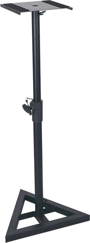 Altoparlante Monitor da Studio con Regolazione di Altezza 

Specifica Tecnica: 
- Material: Metallo
- Altezza Regolabile: 30-60 cm
- Base in Metallo
- Peso: 5 kg
- Dimensioni: 35x35x60 cm