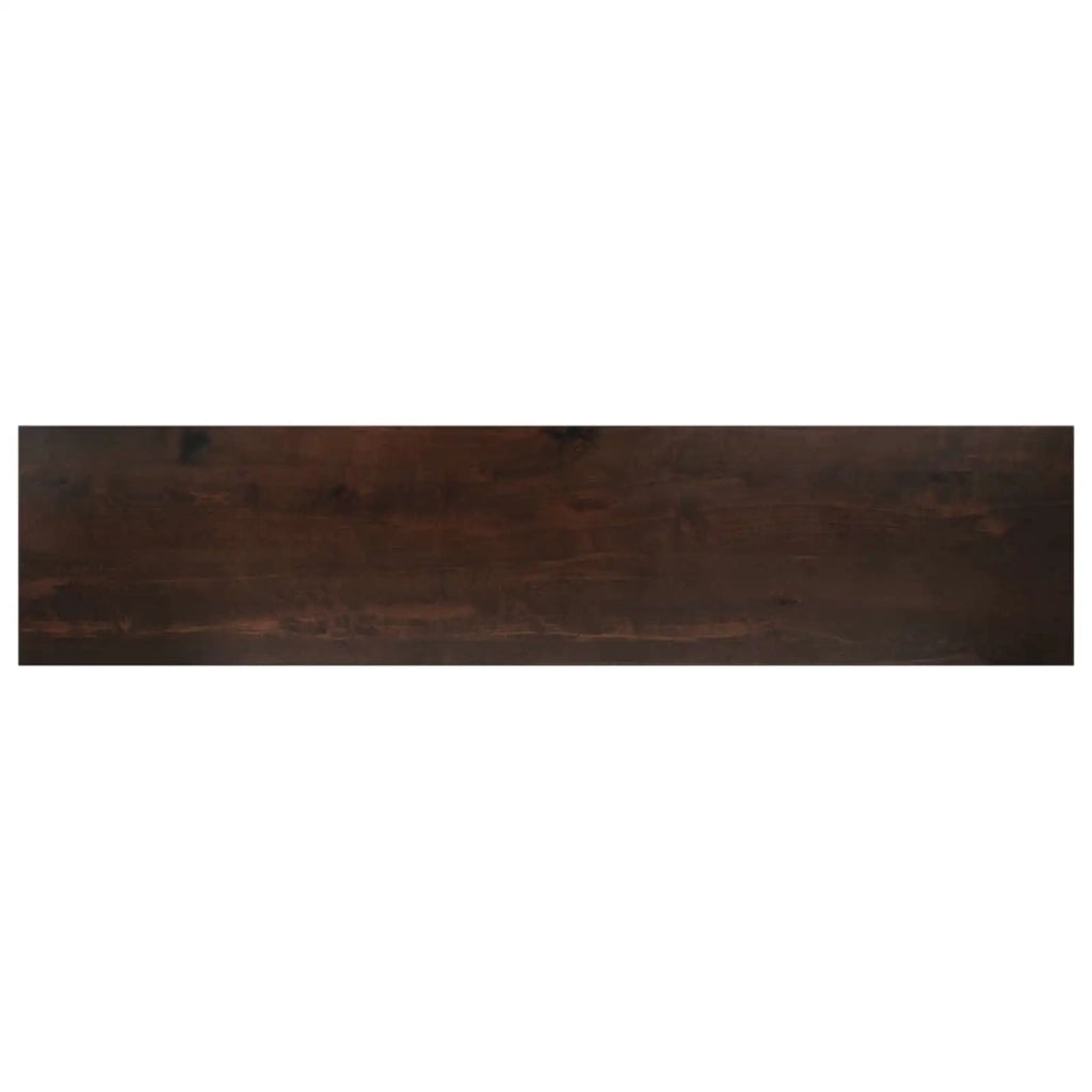 Tappeti per scale 8 pz 110 x 30 x 2 cm Marrone Scuro 3446314