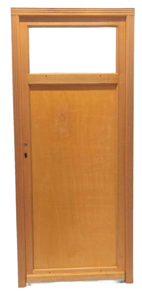 Porta di servizio in legno 'Pagos' Modello 200X80 Spinta a destra (Dimensioni tavola) senza maniglia