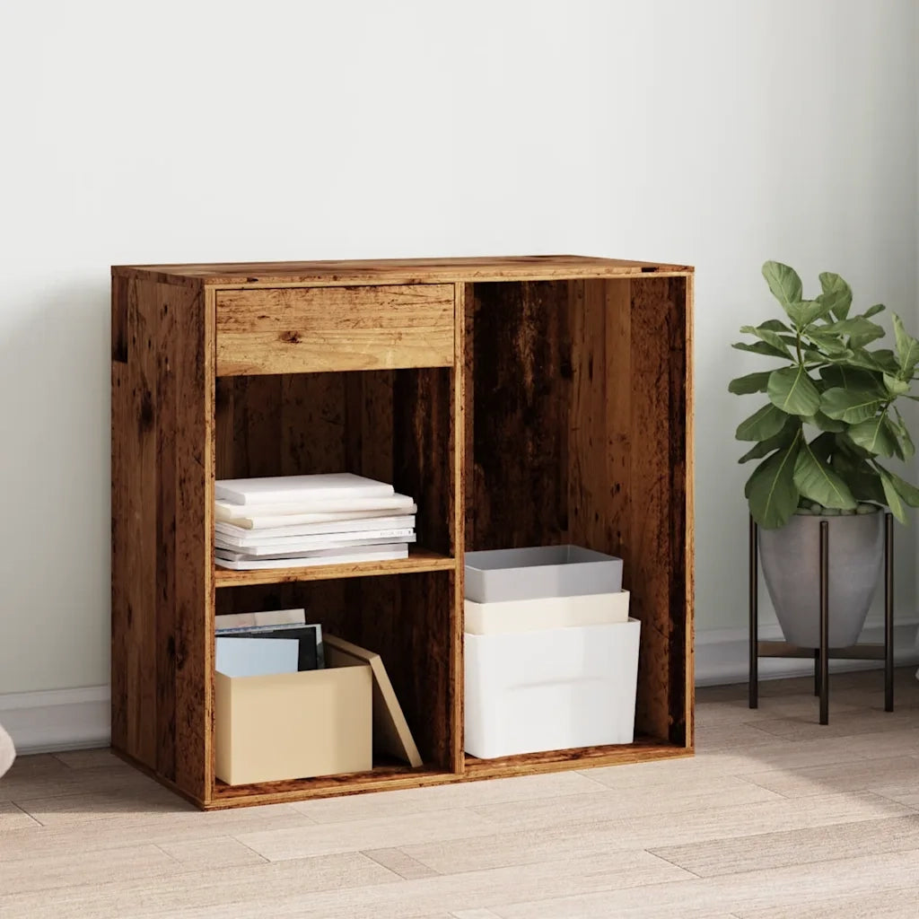 Armadietto per Cosmetici Legno Antico 80x40x75 cm in Truciolato CFW7156921