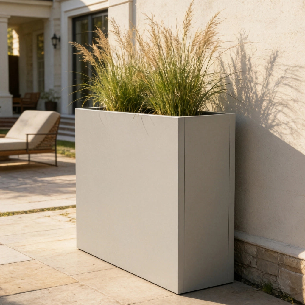Fioriera Vaargel in Acciaio Portafiori 82x90x30 cm - Cachi casa.pro