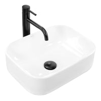 Lavabo Da Appoggio Rea Demi Mini White