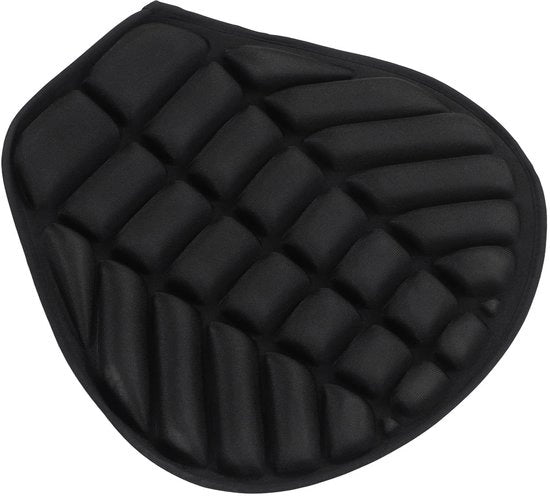 Cuscino per sedere Ergonomico - Disegno 3D - Assorbimento shock - Gel respirabile - Raffreddante - Comodo - Materiale premium - Cuscino per sedere per motori