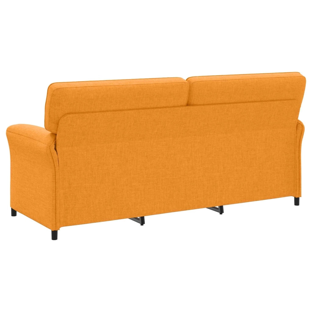 Set di divani 2 pz Giallo Scuro Tessuto 3424880