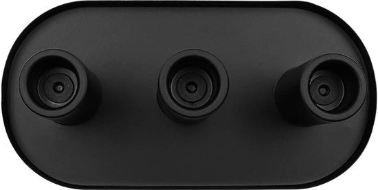 Cassa per candele in metallo - Supporto per candele decorativo - 20 x 11 cm