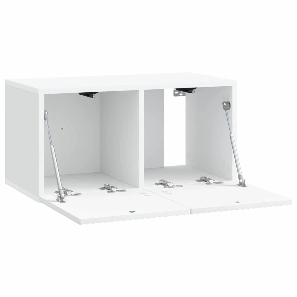 Mobile Porta TV da Muro Bianco 59,5 x 31 x 30 cm 898535