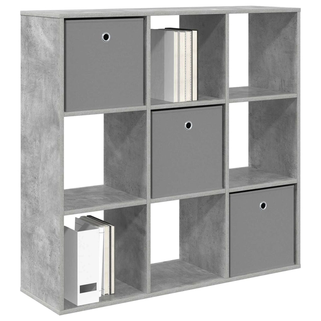Credenza con cassetto Grigio cemento 102 x 31 x 99,5 cm 8000495