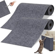 Due pezzi di gatto arrampicata, 30 x 100 cm gatto arrampicata autoadesiva, gatto arrampicata per muro, gatto arrampicata DIY tagliabile, gatto arrampicata per tappeto, mobili e protezione