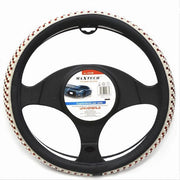 Trade Shop - Coprivolante Universale Auto Fodera Copertura Sterzo 38 Cm Decoro Colorato Cv-25 -