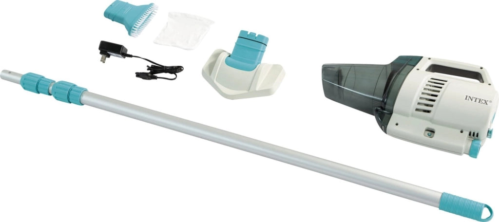 INTEX ASPIRAPOLVERE VACUUM SUBACQUEO RICARICABILE PER SPA, PISCINE FUORI TERRA