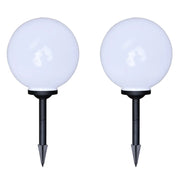 Lampade da Sentiero 4 pz LED 30 cm con Picchetto 277116