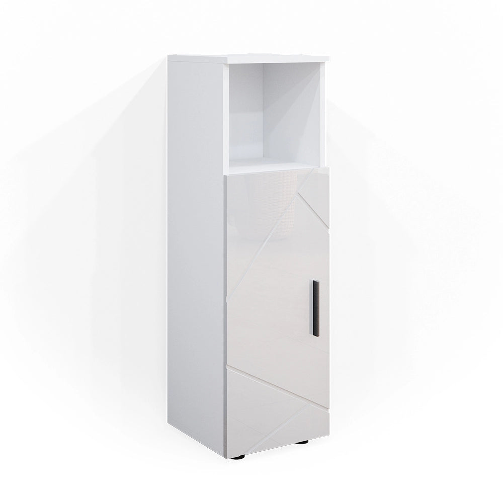 Mobiletto bagno Irma Bianco lucido 30 x 95 cm Vicco