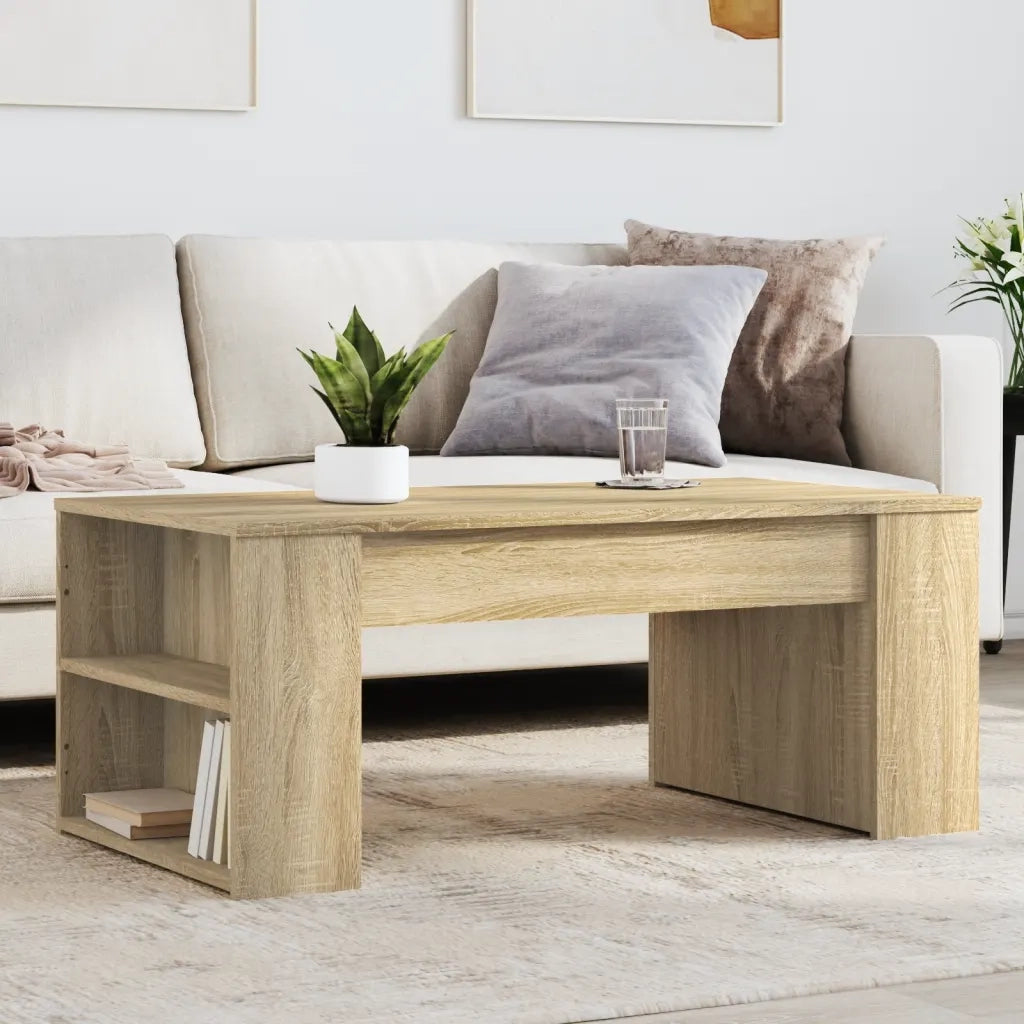 Tavolino da salotto | Tavolino da caff¨¨ | Tavolino da Soggiorno Rovere Sonoma 102x55x42cm Legno Multistrato