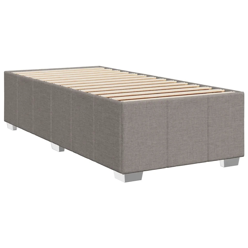 Giroletto a Molle con Materasso Tortora 80x200 cm inTessuto 3293813