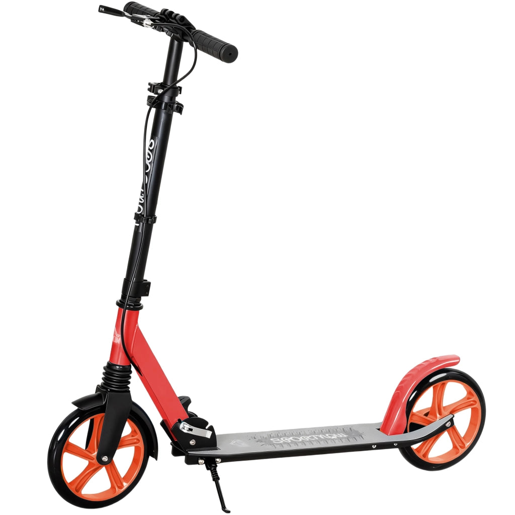 Monopattino Pieghevole per Adulti e Bambini ¨C zephmum ¨C 91,5x36,5x91-104 cm Rosso