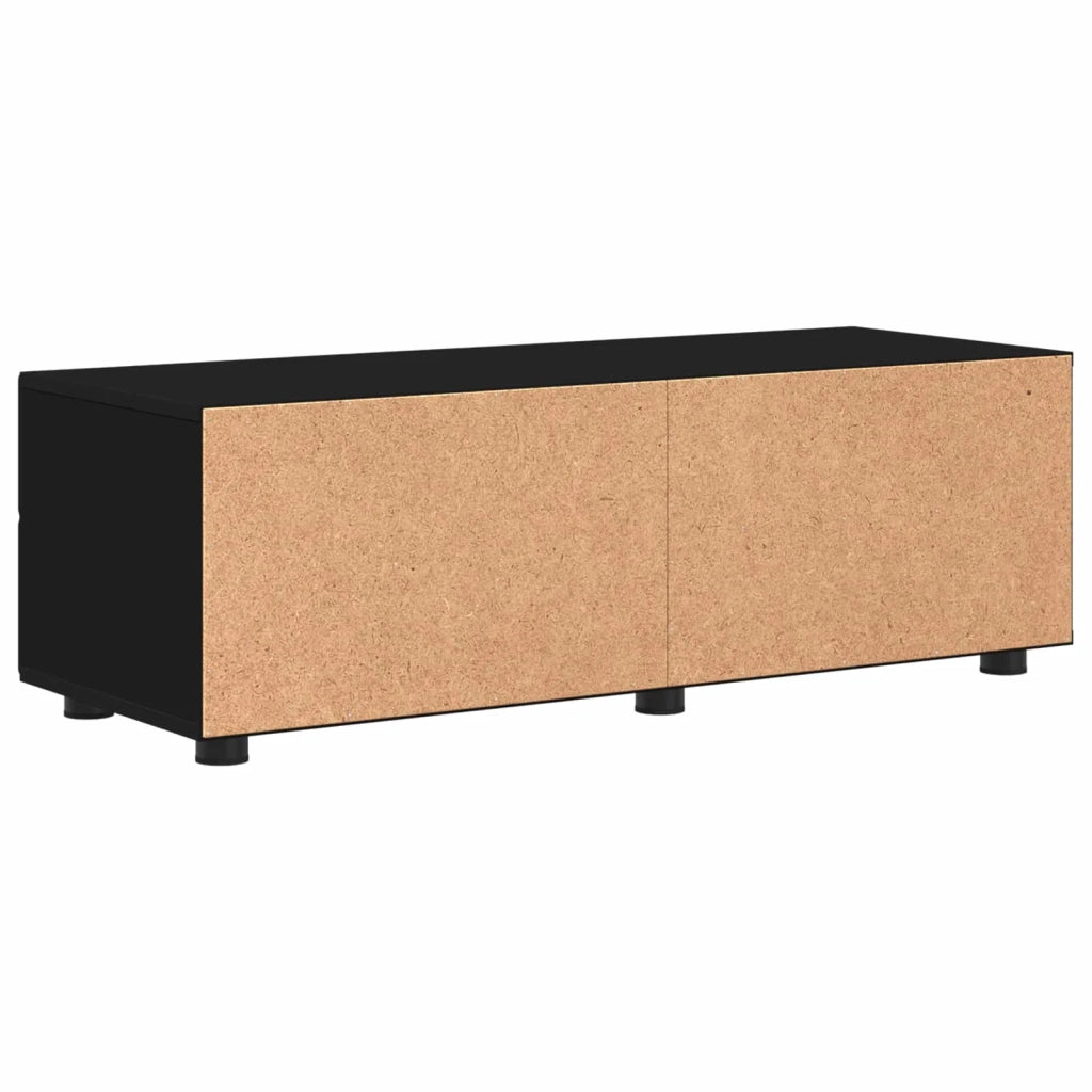 Armadio in Legno Nero 100,5 x 39 x 30 cm Legno multistrato