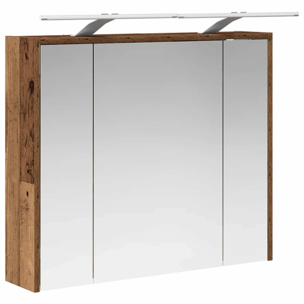 Mobiletto per specchio da Bagno | Armadio da bagno Legno vecchio