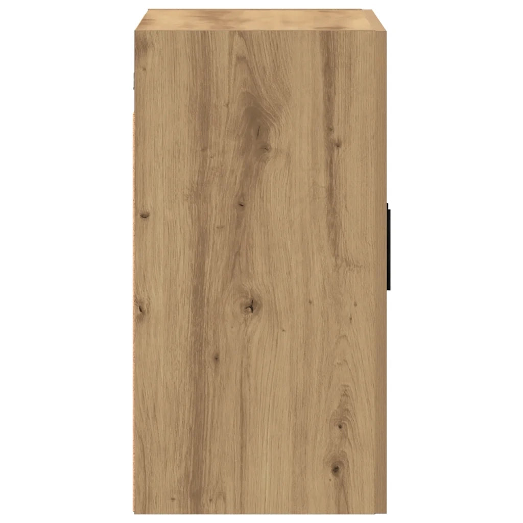 Armadietto a Muro Rovere Artigianale 60x31x60 cm in Truciolato 857307