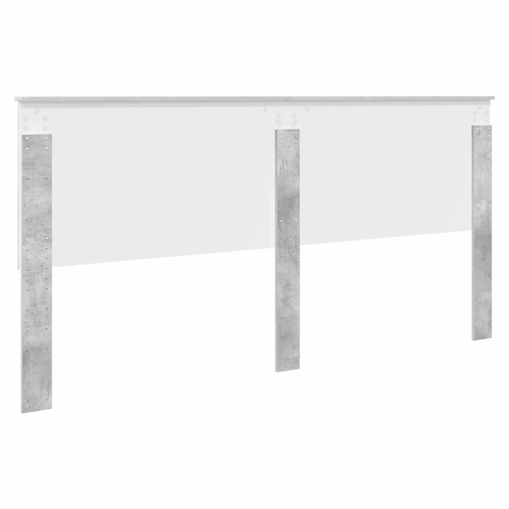 Testiera Grigio cemento Legno ingegnerizzato 887718