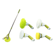 Trade Shop - Scopa Con Testa Rotante Mop Cattura Polvere Allungabile K-108l Autostrizzante -