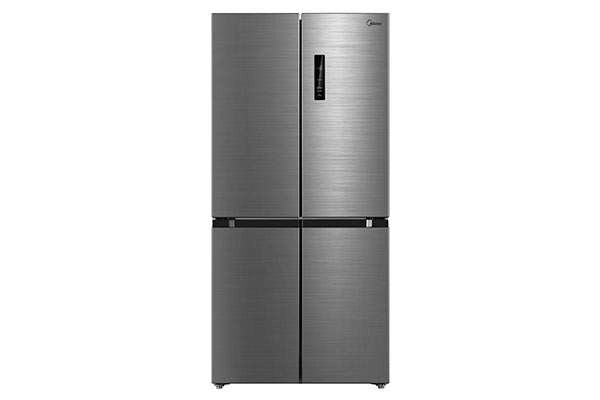 Midea frigo 4 porte no frost multiairf 474lt e 83cm inox mdrf632fie46