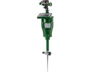 Difesa Animale - Difesa - Scaccia Animali - Getto d'Acqua Solare Difesa Animale - Portata 10 m - Sensore di Movimento - Deterrente per Airone - Gatto - Cane