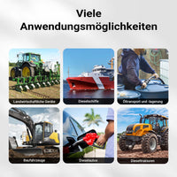 Pompa travaso gasolio, autoadescante, per biodiesel e olio combustibile 230V/550W 60l/min