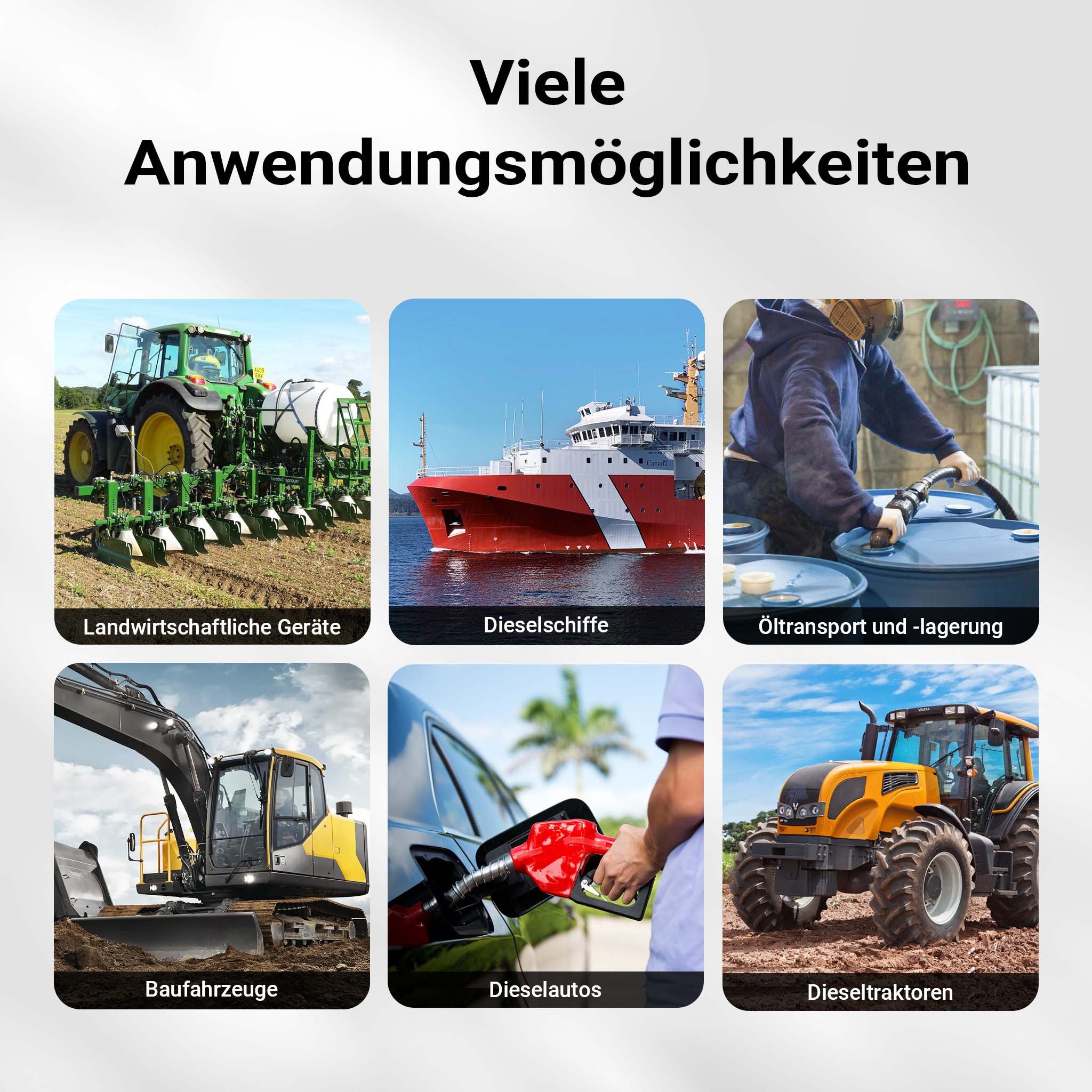 Pompa travaso gasolio, autoadescante, per biodiesel e olio combustibile 230V/550W 60l/min