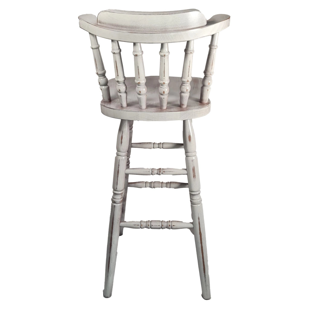 sgabello old america shabby chic
