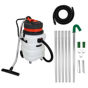 Aspirapolvere 90L secco/umido industriale con kit aste grondaie e tubo 5 m