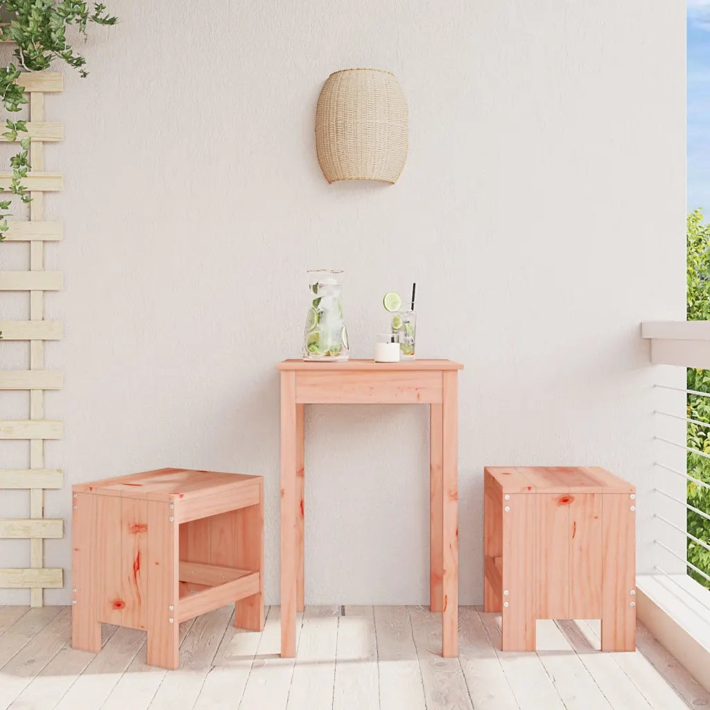 Sgabelli da Giardino 2 pz 40x36x45 cm Legno Massello di Douglas CFW7986955