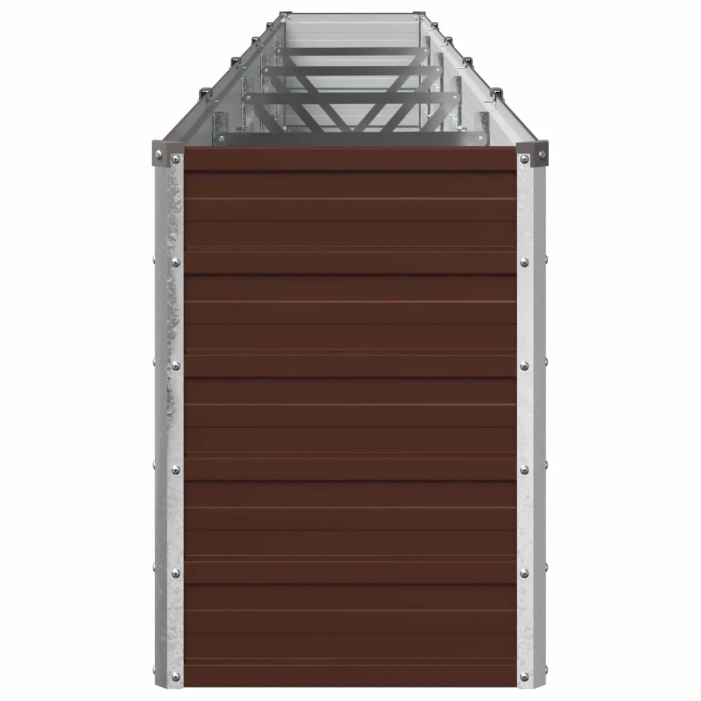 Letto rialzato da giardino Marrone 400 x 40 x 55 cm 8006278