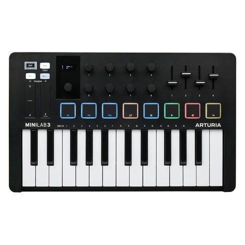 Tastiera controller arturia minilab 3 black - 3760033531779