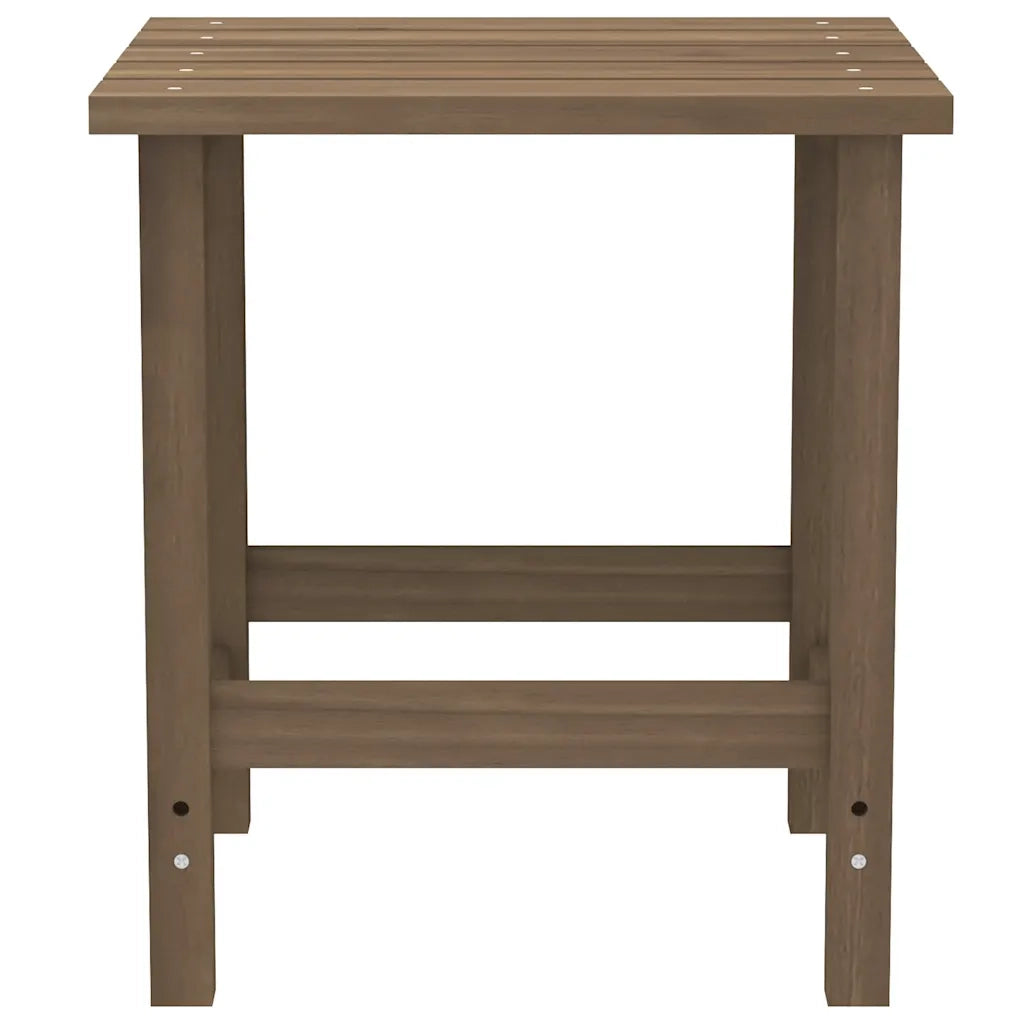 Sedia Adirondack con Tavolo Abete Massello Marrone 315921