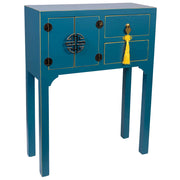 Mobile da ingresso in legno con 2 cassetti e 2 porte 63x26x83h cm