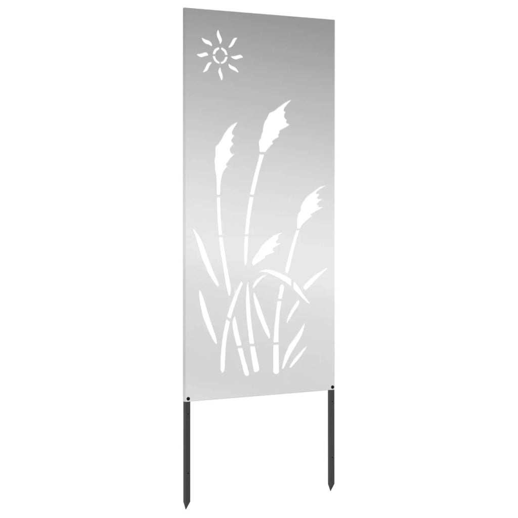 Schermo per privacy in giardino Traforo Argento 50 x 140 cm 876278