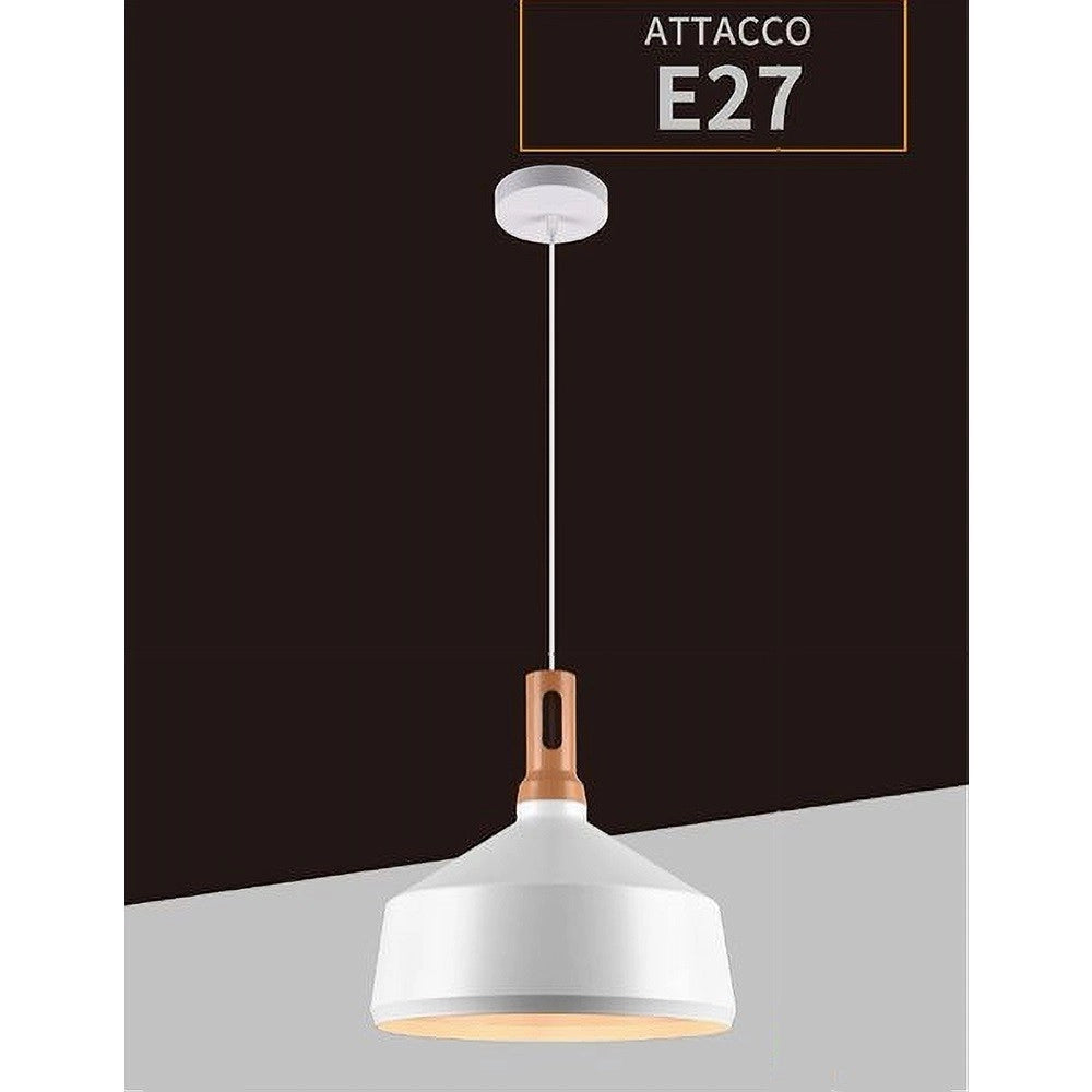 Trade Shop - Lampadario A Sospensione Stile Industriale In Metallo Pendente A Coppa E27 A93 -