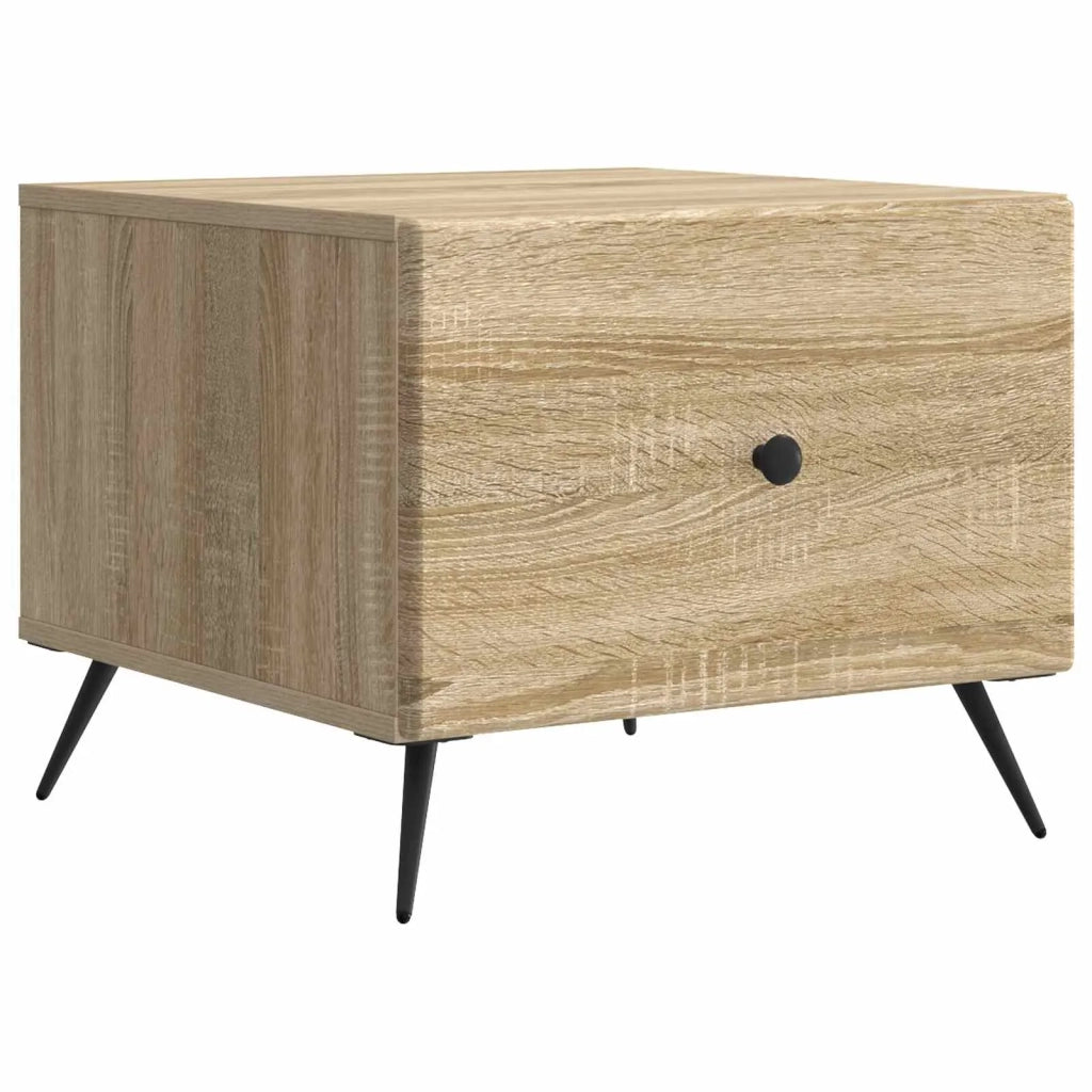 Tavolino da salotto con cassetto Rovere Sonoma 49 x 50 x 40 cm 895657