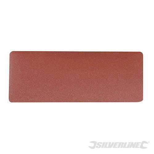 Fogli abrasivi in ossido di alluminio ideali per levigatrici 1/3 offerta silverline - Grana 240
