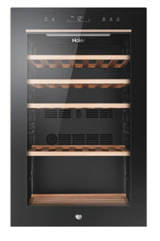 Cantinetta vino Haier Wine Bank 50 Serie 5 HWS49GA con compressore Libera installazione Nero 49 bottiglie