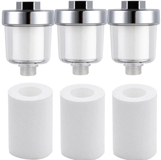 Filtro per doccia per acqua dura + schema di filtro per depuratore di acqua dura