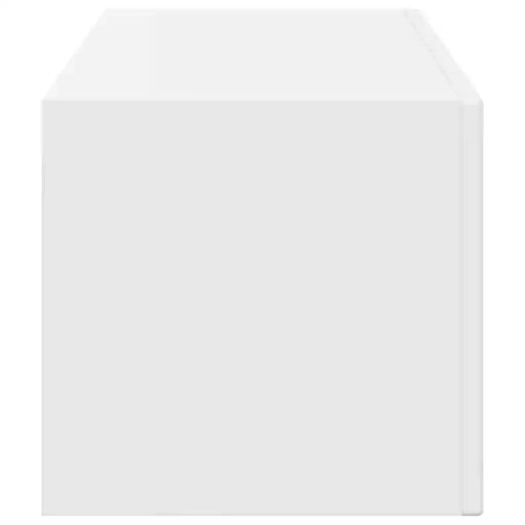 Mobile TV da parete-Mobile TV a Muro-Credenza TV Bianco Lucido 60 x 31 x 29.5 cm 182090