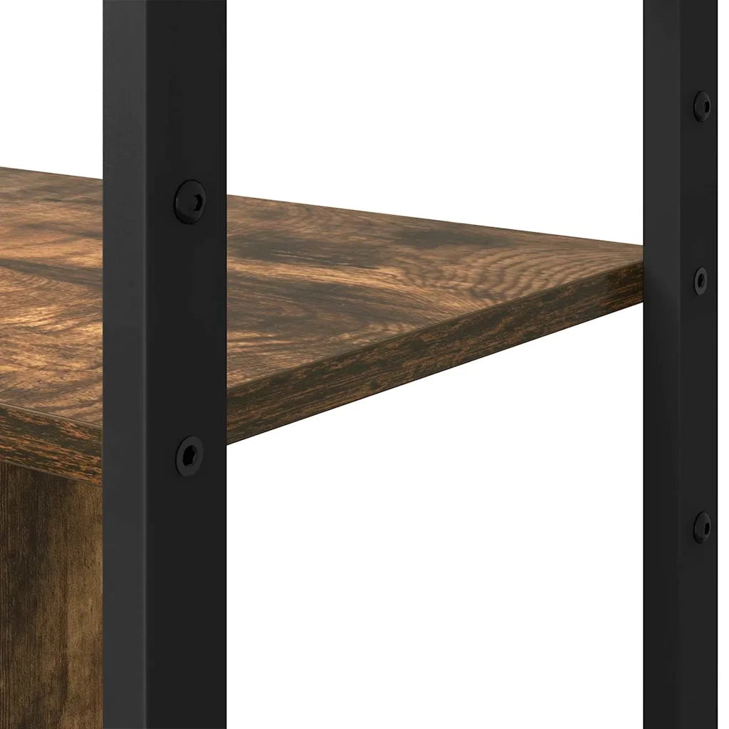 Libreria Rovere fumé 80 x 30 x 155,5 cm Legno multistrato 868439