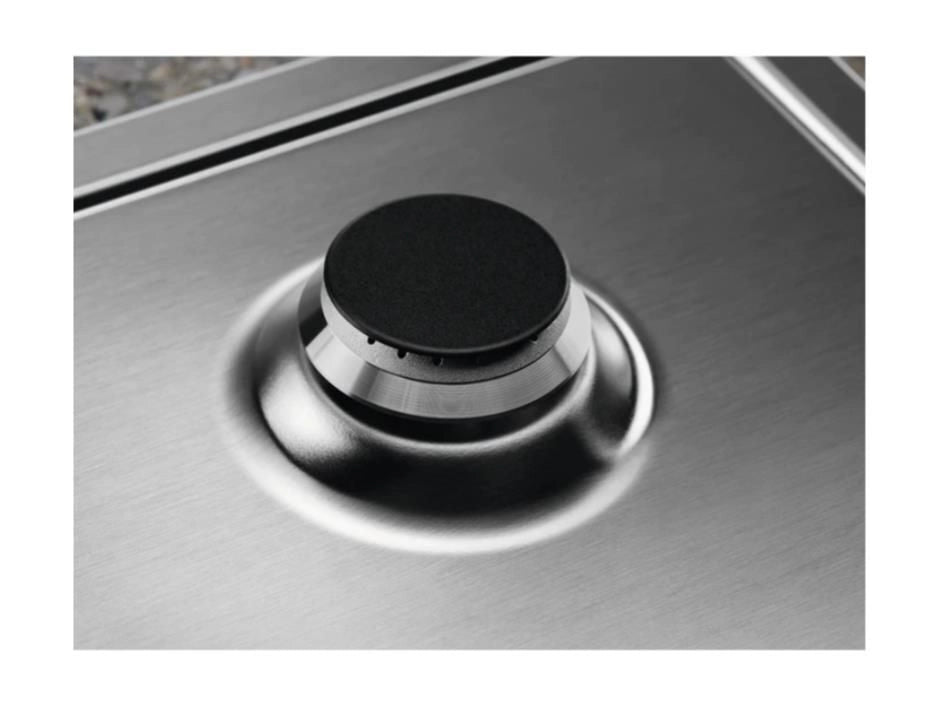 Electrolux KGS7566S2X Piano cottura a gas Serie 600 Slim Line 75cm