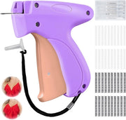 Pistola da cucire per abbigliamento - Cucitrice rapida per pieghe, strappi e riparazioni di abbigliamento - Blu+Rosso