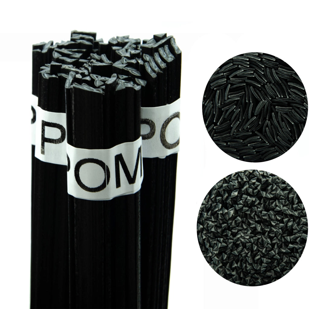 Saldatura Plastica POM Nero 100g – Granuli di Alta Qualità | Filo 42 cm, Temperatura 310-360°C